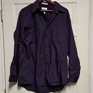 Van Heusen Rich Purple Men's Dress Shirt